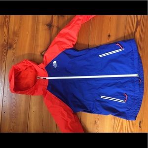 North face rain coat